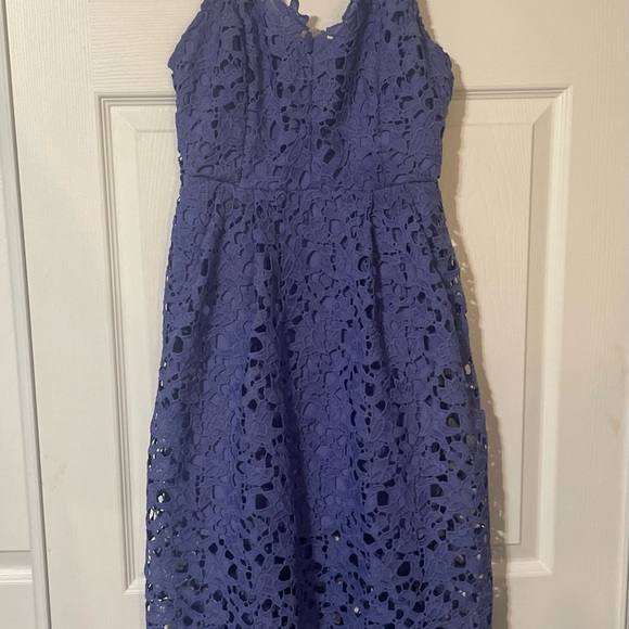 ASTR the Label Lavender Lace Midi Dress MEDIUM - Picture 5 of 14